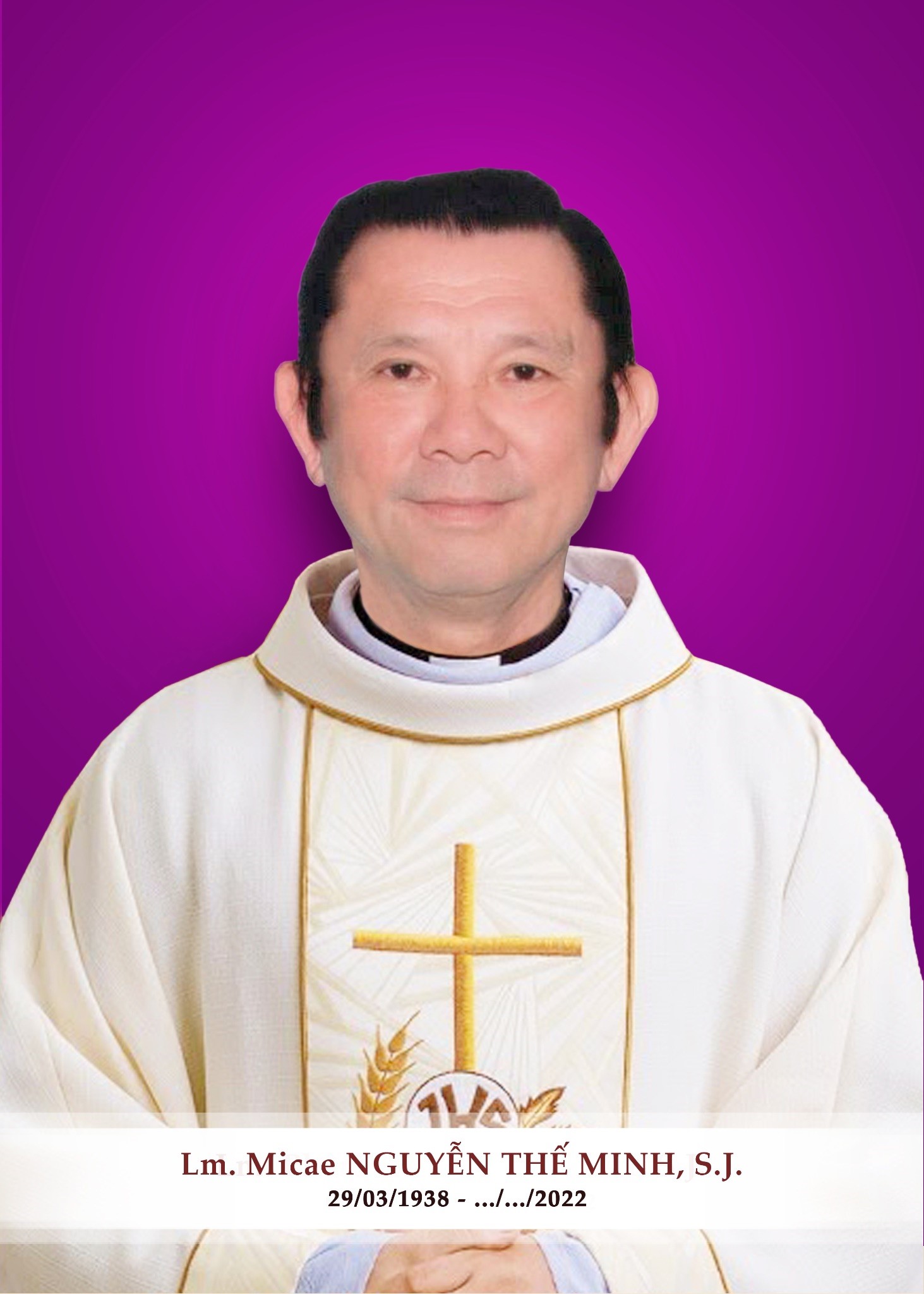 Cha Micae Nguyễn Thế Minh, S.J.